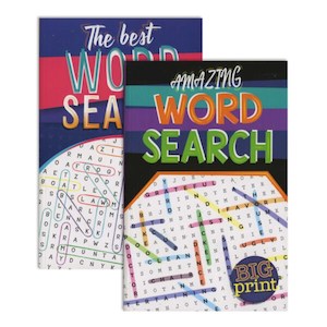 Toy Time: BAZIC Big Print Find-A-Word Digest Puzzle Book