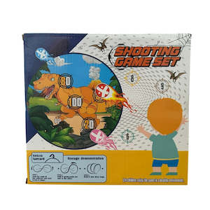Toy Time: Fabric Shooting Game Set - Dinosaur