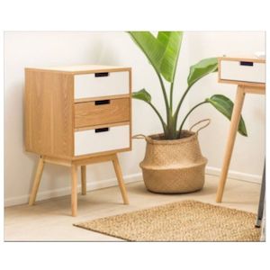 Flax/Seagrass Belly Bag Natural 30cm