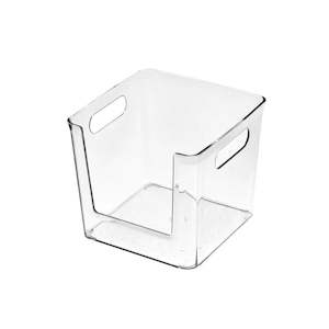 U shaped square cosmetics storage box - 16.5*16.5*14.6(cm)