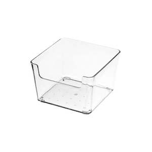 Clear Storage Boxes: U shaped square multiple storage tray - XS - 10*10*6(cm)