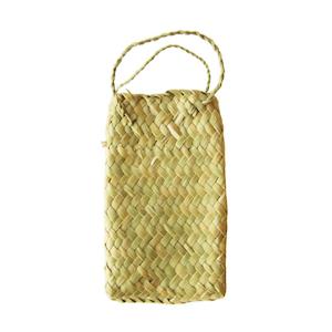 Flax Kete Bags: Flax/Seagrass Kete Bag 9x13cm