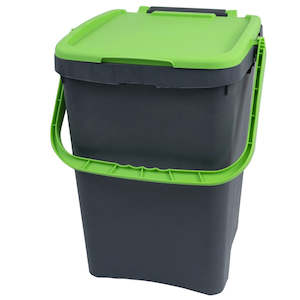 Italian Containers: ECOPLUS ITALIAN DUST BIN 50L GREEN