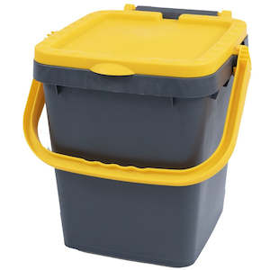 Italian Containers: ECOPLUS ITALIAN DUST BIN 20L YELLOW