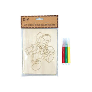 Adult Craft Gift: DIY Mini Wood Craft Board - Boy