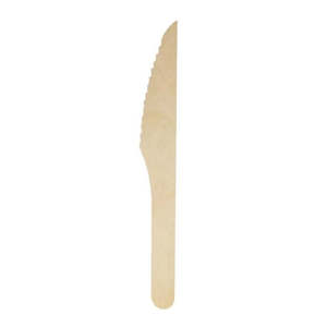 Wooden Knife 50pc/pk - 6"