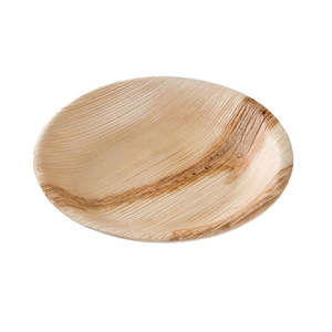 Palm Plates: Palm Leaf Round Bowl 10pc/pk - 18cm