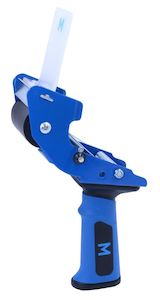 Adhesive Tape: Easy Load Tape Dispenser - Blue/Black, 76mm Core / 48mm Wide (1)