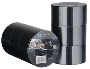 PVC Utility Duct Tape - Black, 48mm x 30m x 150mu (30)