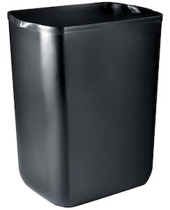 Waste Disposal: Wall Mount Bin 23L - Black, 23L Capacity (6)
