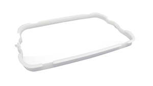 Wall Mount Bin 23L Bag Support - White, Hidden Design (12)