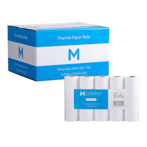 Thermal Paper Roll - White, 57mm x 38mm, 1 Ply, FSC Mix® (50) *Eftpos Machine