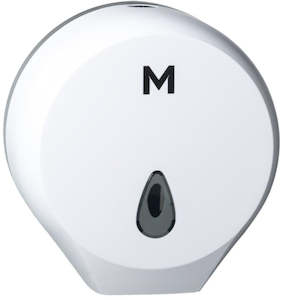 Paper Hygiene: Single Jumbo Roll Dispenser - White, 1 Roll Capacity (1)