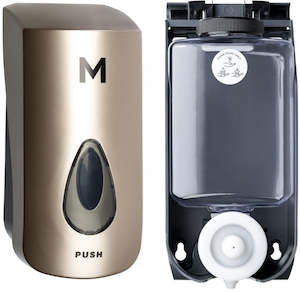 Chemical Hygiene: Foaming Wall Dispenser - Gold, 1000ml Capacity (1) + Includes Empty Cartridge