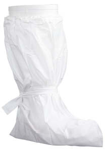 Laminated CPE Boot Covers - White, 510mm (120) *Double Sole*