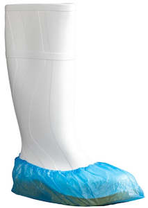 Polyethylene Shoe Covers - Blue, 200mm x 400mm, 3.5g (1600)
