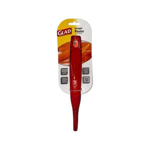 New Collection: GLAD CRYSTAL STRAIGHT PEELER W/ ZESTER, RED (Product of USA)