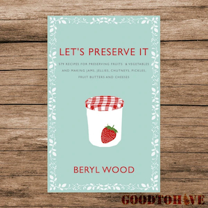 Let's preserve it - Beryl Wood - GoodToHave