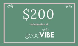 Good Vibe gift voucher