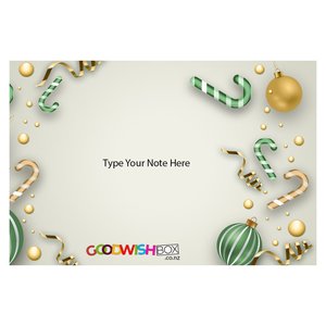 Christmas Note on 4x6 Photo Paper - GoodWishBox