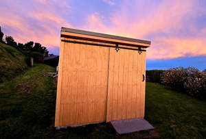 2.4m Wood Shed