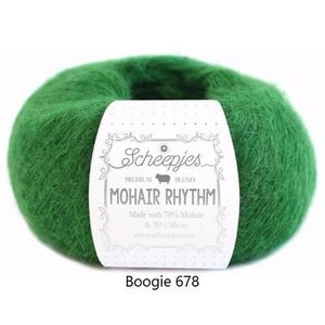 Products: Scheepjes Mohair Rhythm, lace/2ply, 25gm