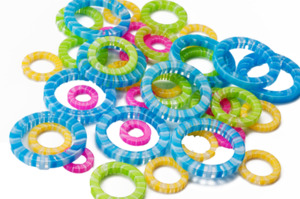 ChiaoGoo Stitch Markers (4x10 per unit)