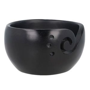 Scheepjes Yarn bowl pinewood 15x10cm dark brown