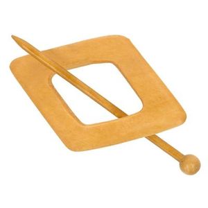 Shawl Pin - wooden