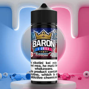 Freebase Nicotine Vaping Substance: Vape Canyon - Baron - Blueberry Raspberry (120ml)