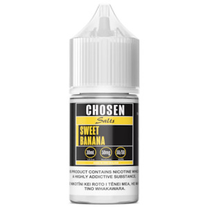 Chosen Salt: Chosen Salt - Banana (30ml)