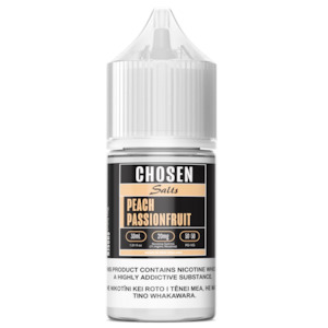 Chosen Salt: Chosen Salt - Peach  Passionfruit (30ml)