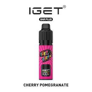 Iget: IGET Bar Plus Pod 3.0 Kit - Cherry Pomegranate