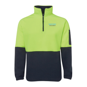 Products: JB's Hi Vis 1/2 Zip Polar Fleece