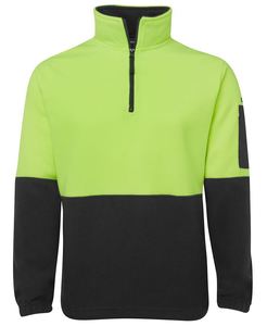 Products: 6HVPF Hi Vis 1/2 Zip Polar Fleece