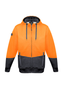 Products: ZT478 Unisex Hi Vis Textured Jacquard Full Zip Hoodie