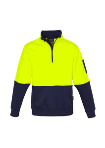 ZT476 Unisex Hi Vis Half Zip Pullover