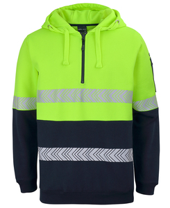 Products: 6hzsh Hv (d+n) 1/2 Zip Segmented Tape Hoodie