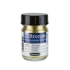 Oil Mediums Varnishes: SCHMINCKE OIL MEDIUM OIL BRONZE RICH GOLD