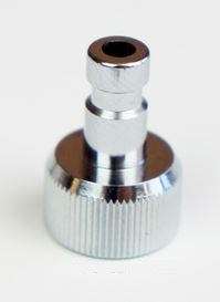 Aibrushes Accessories: Harder & Steenbeck Airbrush Plug In Nipple Chrome
