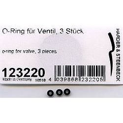 Aibrushes Accessories: HARDER & STEENBECK AIRBRUSH O-RING FOR VALVE INFINITY 3 PIECES