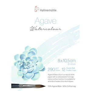 HAHNEMUHLE NATURAL AGAVE WATERCOLOUR BLOCK 290GSM