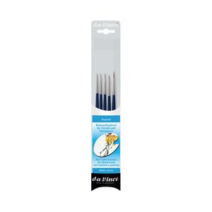 Genuine Sable: da Vinci Red Sable Miniature Brush Set 5