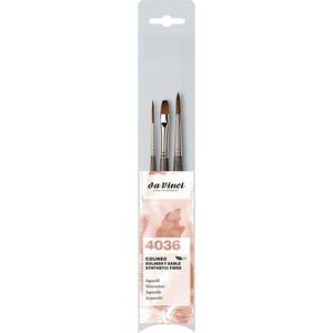 Flat Shape: da Vinci Colineo Watercolour Brush Set 3