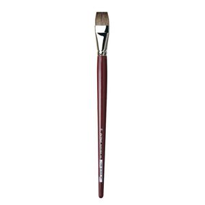 Flat Shape: da Vinci Black Sable Brush Flat