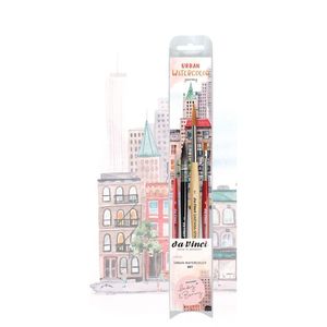 Round Shape: da Vinci Urban Watercolour Brush Set 4