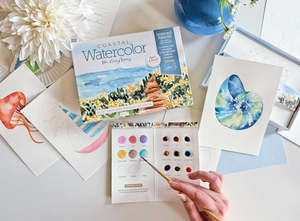 Watercolour Books: COASTAL WATERCOLOUR PAINT WATERCOLOUR CARDS
