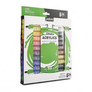 Pebeo: PEBEO STUDIO ACRYLIC PAINT SET 24