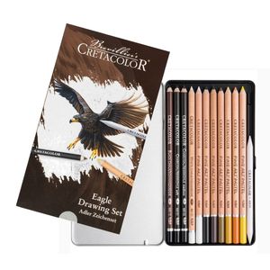 Cretacolor Eagle Drawing Tin Set 12