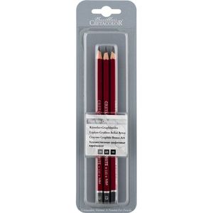 CRETACOLOR CLEOS GRAPHITE PENCIL BLISTER PACK 3B/6B/9B
